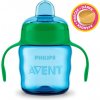 Philips AVENT Hrnček pre prvé dúšky Klasik 200 ml s držadlami chlapec+darček PETITE&MARS Miska 6m+