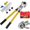 Vevor Pákové lisovacie kliešte 6 dielov pre pex-al-pex rúrky ø16–32 mm CW-1632JXYGQZH001V0