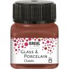 Kreul Classic Farba na sklo a porcelán Cognac 20 ml 1 ks