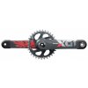 Kľuky SRAM X01 Eagle Boost DUB 12s 32z Lunar Oxy Red C2 - 175mm