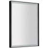 Sapho SORT zrkadlo s LED osvetlením 60x80cm, bezdotykový IR senzor, 2700-6500K, čierna mat SPH ST080S