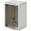 10'' rack jednodielny 9U/260 TRITON sivý plech.dvere RBA-09-CS3-CAX-C1