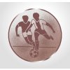D1-A1/B - Emblém (pr.25mm) FUTBAL bronzový
