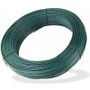 DEMA Viazací napínací drôt poplastovaný 3,8 mm, dĺžka 110 m, zelený