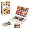 JANOD Magnetibook Zvířátka - Puzzle