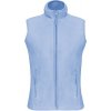 KARIBAN VINTAGE MELÓDIA K906 / Dámska fleecová vesta - sky blue M