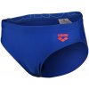 Arena Boys Swim Brief Graphic Royal/Fluo Red