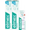 Elmex Sensitive zubná pasta 2 x 75 ml + ústna voda 100 ml darčeková sada