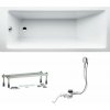 Laufen Pro Pack akrylátová vaňa 170 x 70cm + sifón + nohy