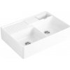 Kuchynský drez Villeroy & Boch Double 895.2 Biela keramika