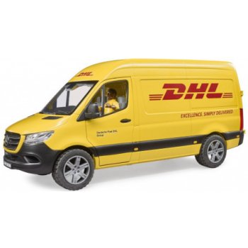 Bruder 2671 Mercedes-Benz Sprinter DHL s řidičem a příslušenstvím