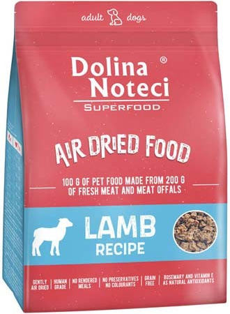Dolina Noteci Superfood Air Dried s jahňacím mäsom 1 kg
