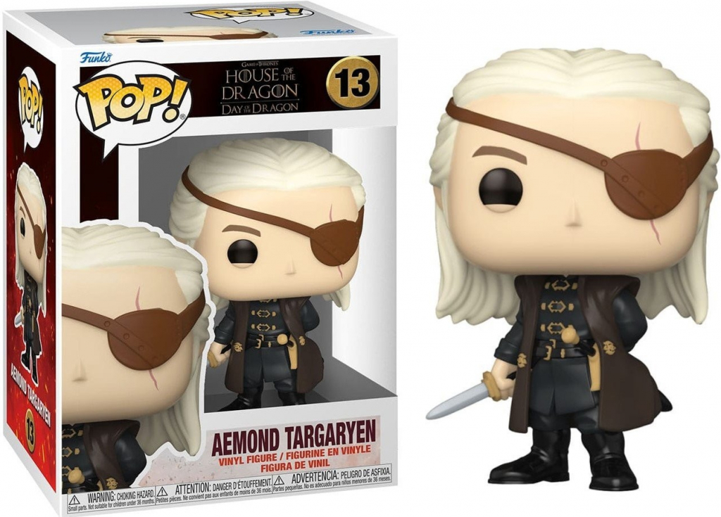 Funko Pop! 13 Game of Thrones House of the Dragon Aemond Targaryen