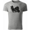 T-ričko BMW K 1600 GTL pánske tričko Farba trička: Tmavosivá, Veľkosť: 3XL