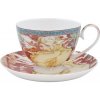 Home Elements porcelánová šálka 250 ml s podšálkou, Mucha Zima