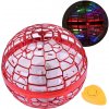 JOKO Lietajúca Guľa na pohyb ruky s LED svetlom, červená