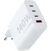 xtorm Volt XEC140 - Síťový adaptér - GaN2 Ultra - 140 Watt - napájení Power Delivery 3.1, Quick Charge 3.0 - 4 výstupní konektory (USB, 3 x USB-C)