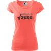 Narodeniny odmocniny 60 - Dámske tričko Pure - 2XL ( Korálová )