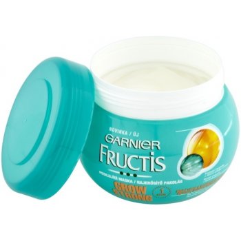 Garnier Fructis Grow Strong posilující maska pro slabé vlasy s tendencí vypadávat 300 ml