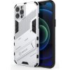 AppleKing odolný ochranný kryt so stojančekom pre iPhone 12 Pro Max - biely - možnosť vrátiť tovar ZADARMO do 30tich dní
