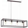 Luminex | Luster na lanku FRAME 4xE27/60W/230V meď | LU6501