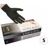 UNIGLOVES Select Black S jednorazové latexové rukavice, veľkosť S (6-7)