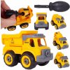 Majlo Toys Zostava 4 autíčok na skrutkovanie DIY Cars