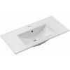 Comad Dance White umývadlo 62x40 cm obdĺžnik umývadlo na nábytok biela CFP - 8009 DANCE 80