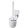 Samolepiace WC kefa na stenu Compactor Bestlock Magic systém bez vŕtania, chróm (RAN6859)