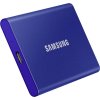 Samsung Portable T7 2 TB externý SSD disk USB 3.1 (Gen 2) modrá MU-PC2T0H/WW; MU-PC2T0H/WW