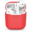 SES Silikónové ochranné puzdro pre Apple AirPods 1.generace (2016) - červené 5503