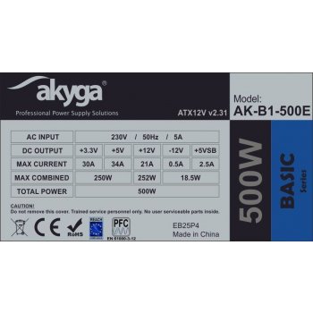 Akyga Basic Series 500W AK-B1-500E