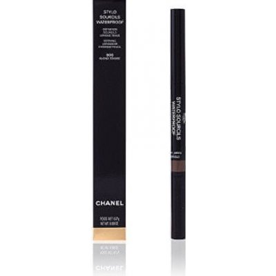 Chanel Vodeodolná ceruzka na obočie s kefkou Stylo Sourcils Waterproof (Eyebrow Pencil) 0,27 g (Odtieň 808 Brun Clair )
