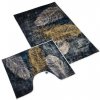 Bellatex 3D sada Pierko 850/071 Šedá 60x100,60x50