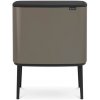 Brabantia Dotykový odpadkový kôš BO 11 + 23 l, platina