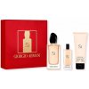Giorgio Armani Sí parfumovaná voda pre ženy 100 ml + telové mlieko 75 ml + parfumovaná voda 15 ml darčeková sada