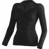 Lasting WATALA 9090 čierne dámske merino tričko Veľkosť: L/XL