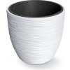 Kvetináč plast biely Prosperplast 35 cm x 35 cm x 29,5 cm
