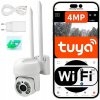 Vonkajšia otočná kamera WIFI smart Tuya 4MPx detekcia pohybu PTZ