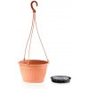 Prosperplast Závesný kvetináč TERRA 29 cm terakotový