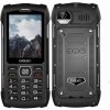EVOLVEO StrongPhone H1, vodotesný odolný Dual SIM telefón, čierna-šedá