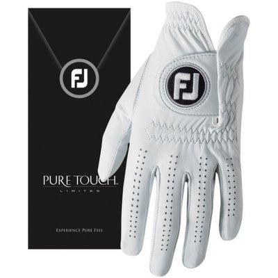 FootJoy Pure Touch Mens Golf Glove Biela Ľavá M