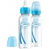 Dr.Brown´s Fľaša antikolik Options+ úzka plast modrá 2 x 250 ml