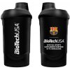 BioTech USA FC Barcelona Shaker 600 ml, čierna