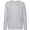 Fruit of the Loom Detský prémiový set-in pot 62-031-0 Heather Grey 152