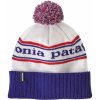 Zimná čiapka Patagonia Powder Town Beanie Farba: modrá/biela