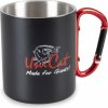 Turistický hrnček Uni Cat Made for Giants Cup čierny 300 ml