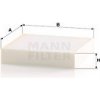 MANN-FILTER Filtr, vzduch v interiéru CU 1830