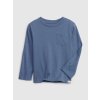 GAP Baby tričko Mix & Match s vreckom Modrá 12-18M Modrá Modrá