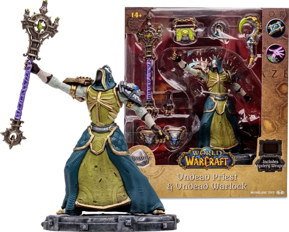 McFarlane World of Warcraft Undead Priest Warlock 15 cm